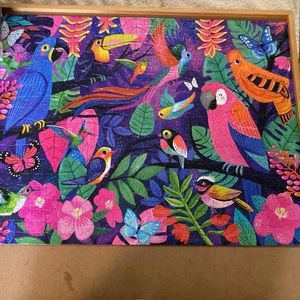 500 piece birds of paradise jigsaw puzzle